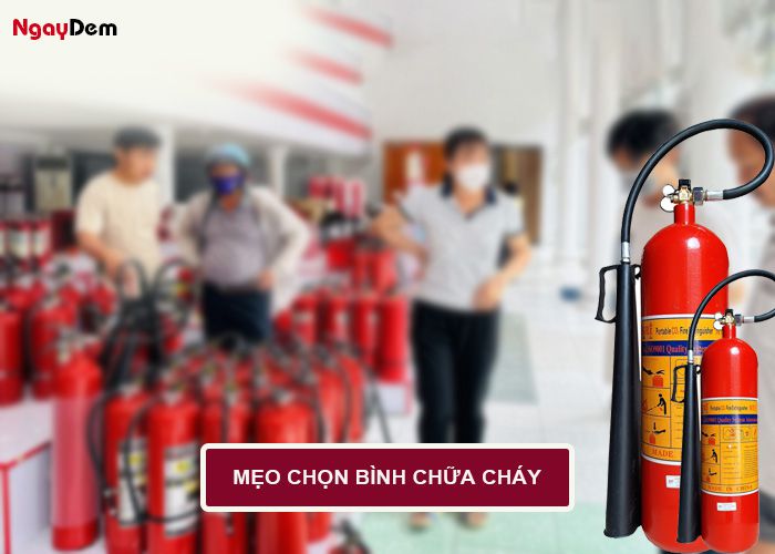 Mẹo chọn bình CO2 5kg