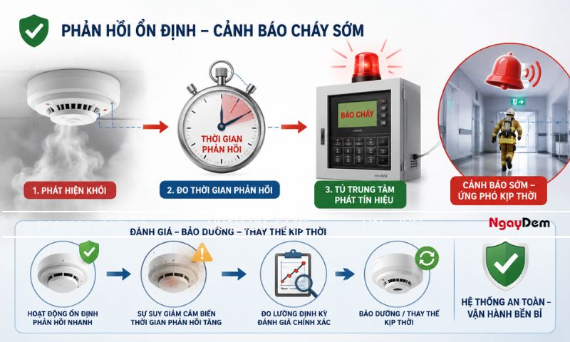 nguyên lý hoạt động của đầu báo khói
