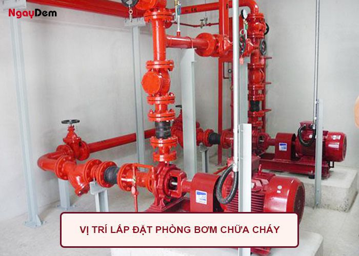 Vị trí lắp đặt phòng bơm chữa cháy