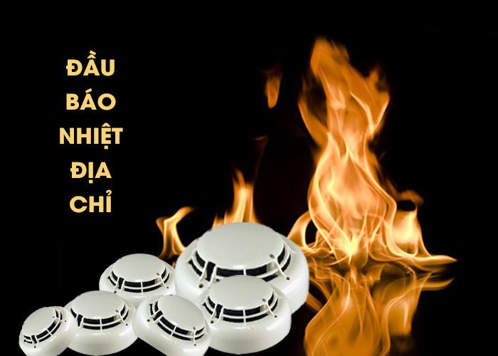 Đầu báo nhiệt địa chỉ báo cháy chính xác vị trí