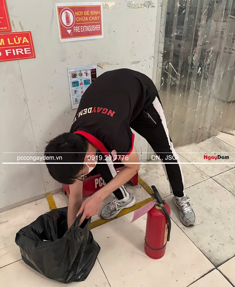 Dịch vụ bảo dưỡng bình chữa cháy tại Thanh Trì uy tín, giá tốt