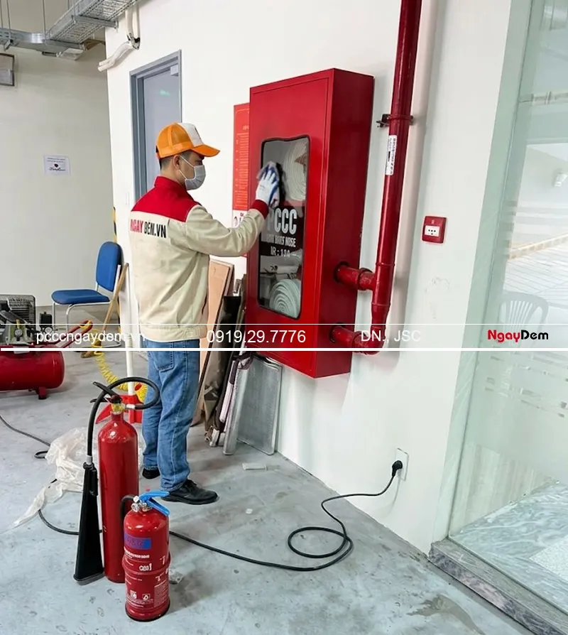 Bảo dưỡng bình chữa cháy tại Thanh Xuân uy tín - nạp sạc giá rẻ