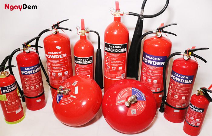 Các loại bình chữa cháy ở Tây Hồ chính hãng