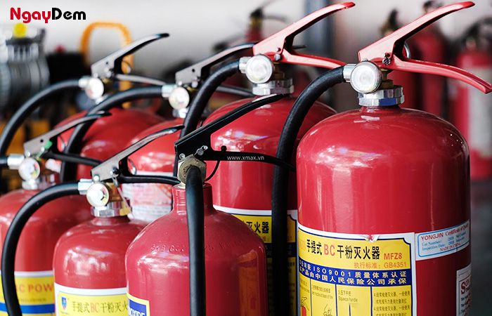 Các loại bình chữa cháy ở Thanh Xuân phổ biến