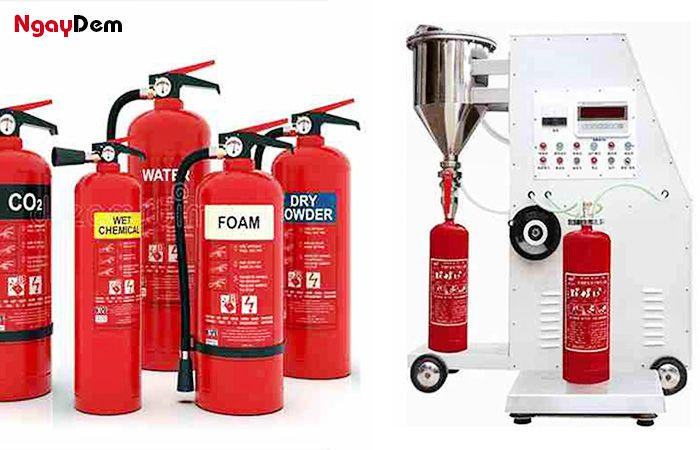 Dịch vụ nạp bình chữa cháy ở Long Biên