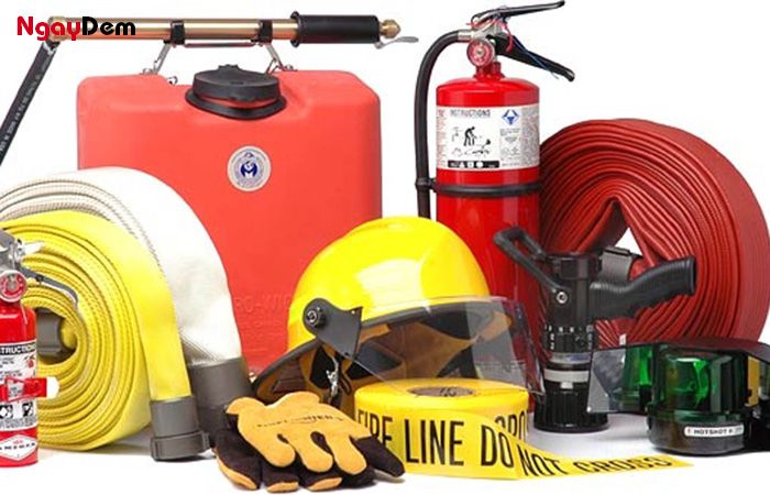 Các dụng cụ, thiết bị phòng cháy