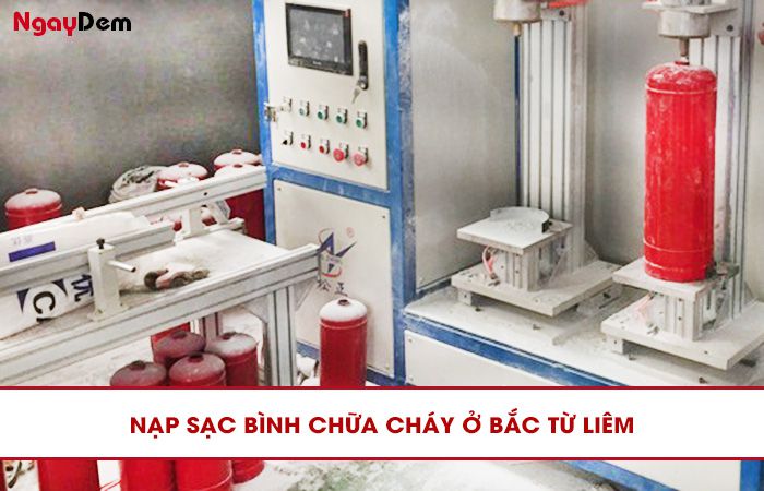 Dịch vụ nạp bình chữa cháy ở Bắc Từ Liêm chuyên nghiệp