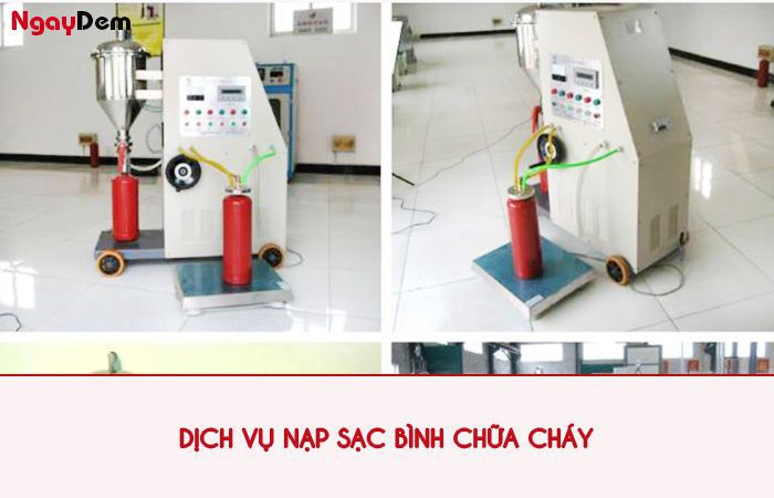 Dịch vụ sạc bình chữa cháy ở Hoàng Mai chuyên nghiệp