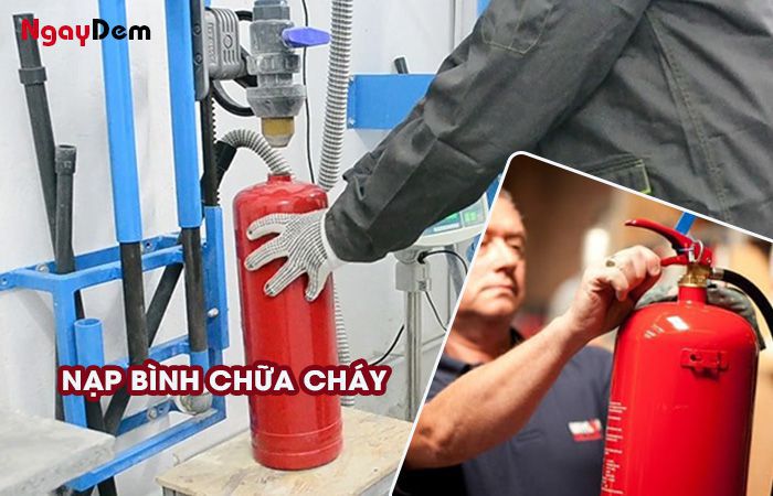 Nạp bình chữa cháy ở Thạch Thất chuyên nghiệp