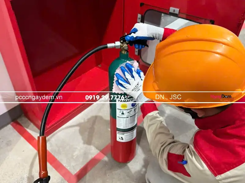 Bảo dưỡng bình chữa cháy Huyện Hoài Đức an tâm chất lượng dịch vụ Bảo dưỡng bình chữa cháy tại Hoài Đức
