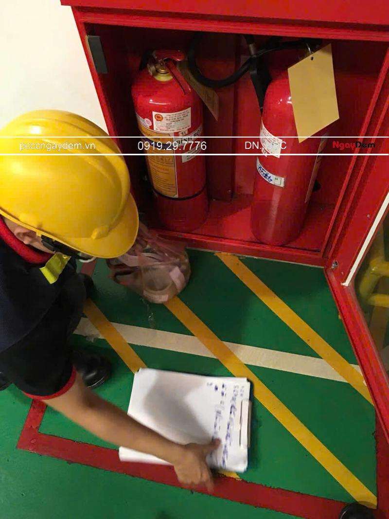 bảo dưỡng bình chữa cháy tại Phú Xuyên