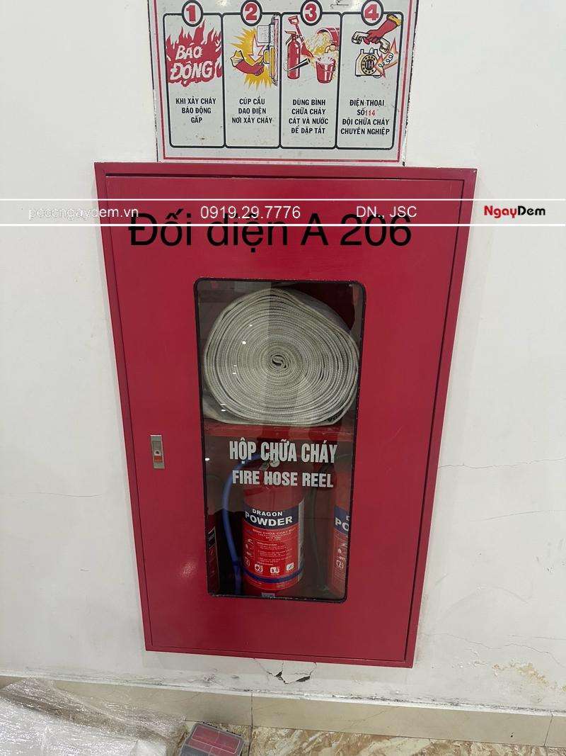 Bàn giao bình chữa cháy sau bảo dưỡng ở Phú Xuyên