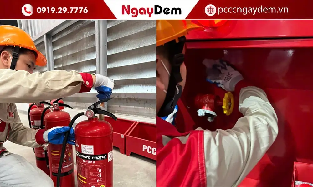 Bảo dưỡng bình chữa cháy tại Sơn Tây - Giá Rẻ – Chất Lượng Uy tín