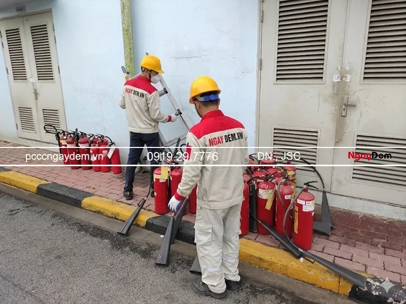 Bảo dưỡng bình chữa cháy tại Thạch Thất | Bảo trì chuyên sâu