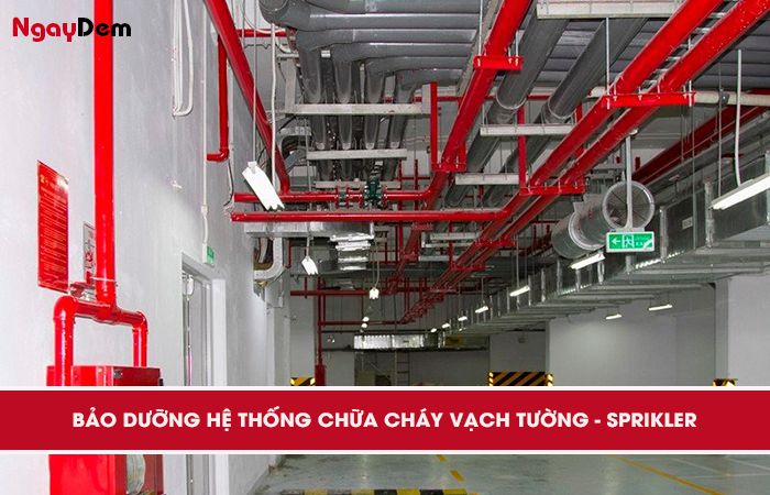 Bảo dưỡng PCC hệ thống chữa cháy Sprinkler