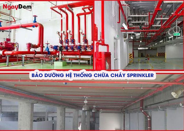 Bảo dưỡng PCCC tại Hà Tĩnh - Hệ thống chữa cháy Sprinkler