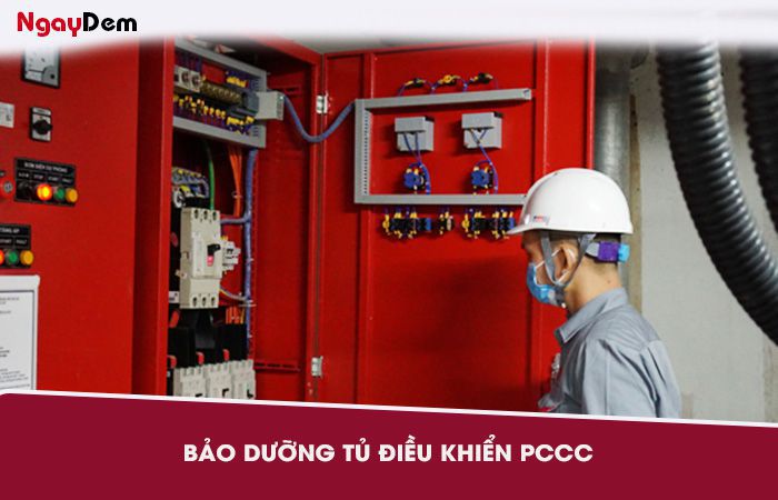Bảo dưỡng PCCC tại Phú Thọ - hạng mục tủ điện