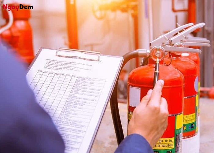 Bảo dưỡng bình chữa cháy tại Quảng Ninh