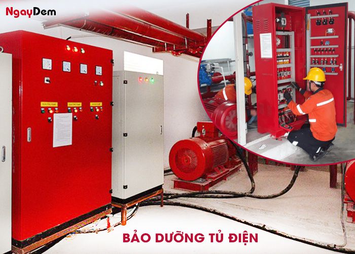 Bảo dưỡng PCCC tại Quảng Ninh - Hệ thống tủ điện