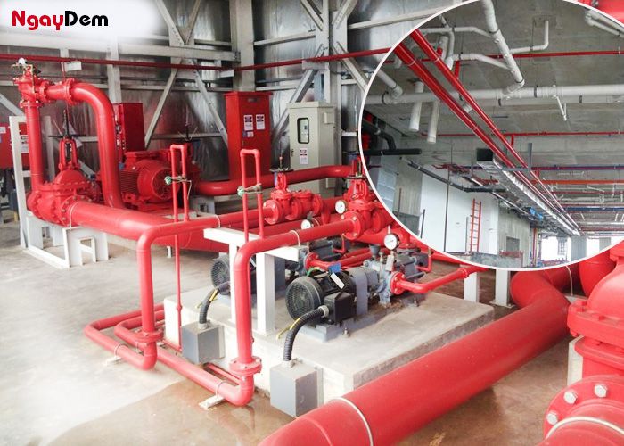 Bảo dưỡng PCCC tại Thái Bình - hệ thống Sprinkler