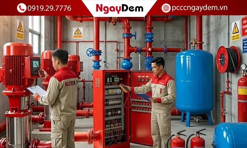 Bảo trì - Bảo dưỡng PCCC tại Bắc Giang - Đầy đủ giấy tờ, không lo bị phạt