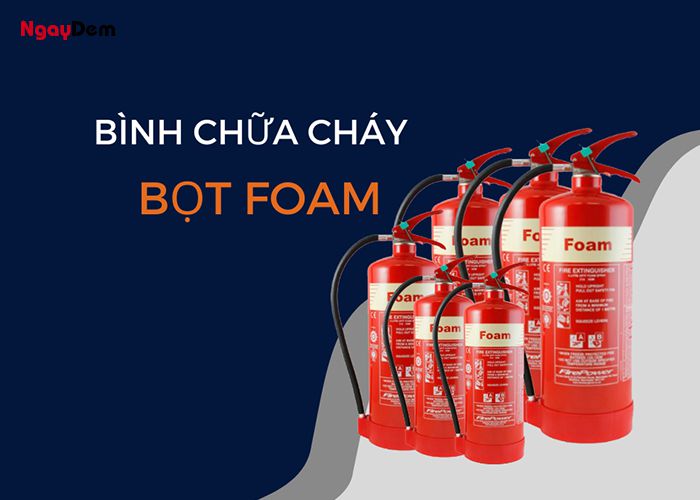 Bình chữa cháy ở Gò Vấp - bình bọt Foam