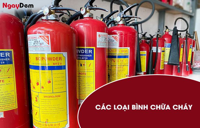 Bình chữa cháy ở Mê Linh phổ biến nhất