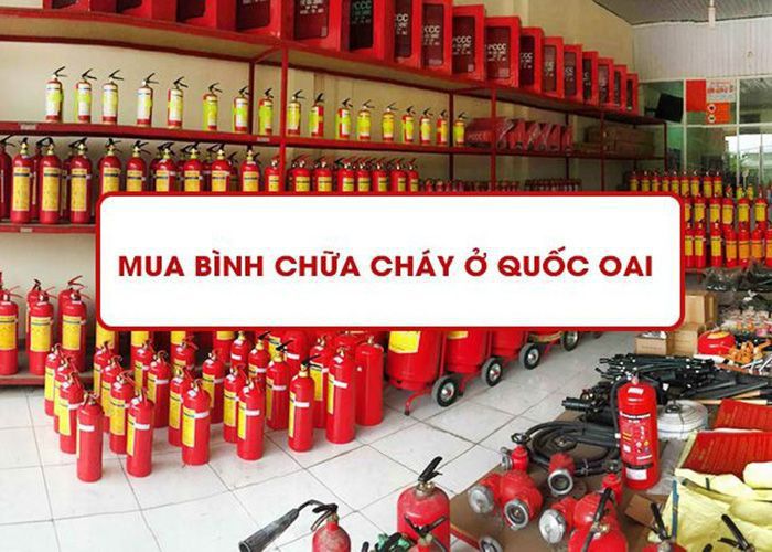 Bình chữa cháy ở Quốc Oai Rẻ nhất khu vực| Mua ngay