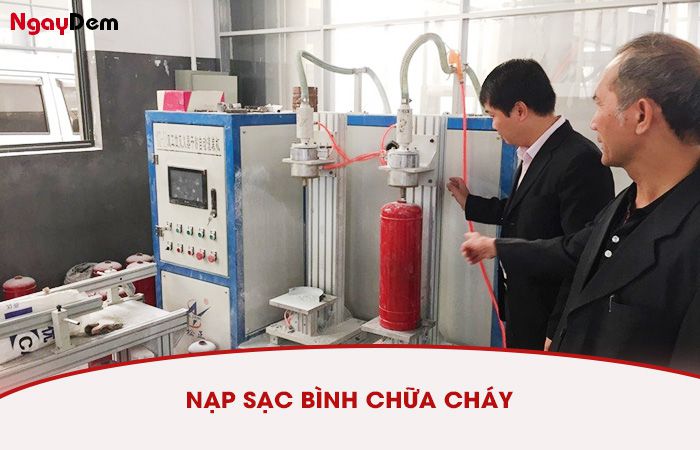 Dịch vụ nạp bình chữa cháy ở Quốc Oai
