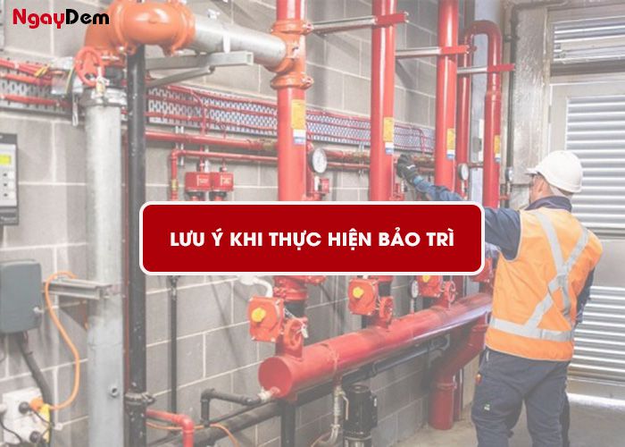 Lưu ý khi thực hiện bảo trì PCCC tại Đà Nẵng