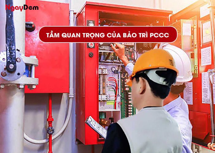 Tầm quan trọng của việc thực hiện bảo trì PCCC chung cư