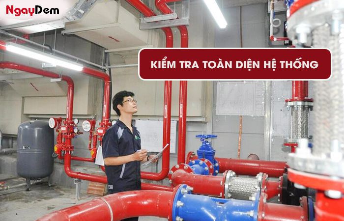 Bảo trì PCCC HCM - kiểm tra toàn diện hệ thống