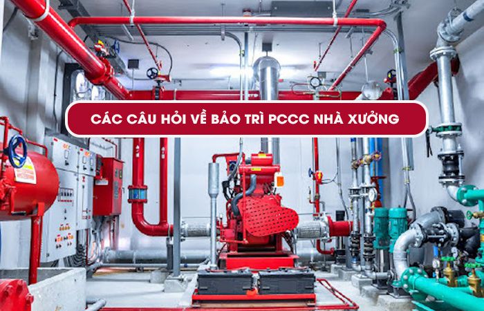 Các câu hỏi liên quan đến bảo trì PCCC nhà xưởng