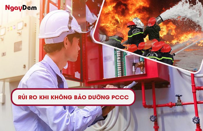 Rủi ro khi không bảo dưỡng PCCC HCM