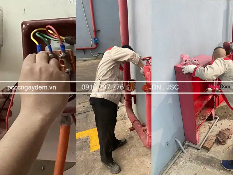 Bảo dưỡng hệ thống PCCC - an tâm chất lượng tại PCCC Ngày Đêm