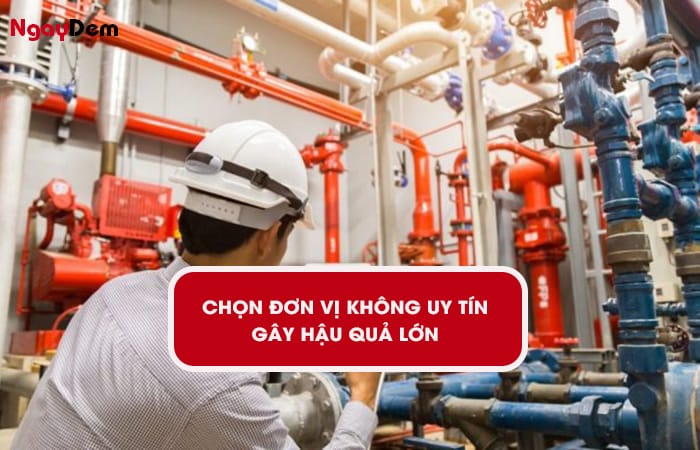 Chọn sai đơn vị bảo trì PCCC gây thiệt hại lớn Chọn sai đơn vị bảo trì PCCC gây thiệt hại lớn