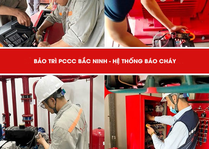 Quy trình thực hiện bảo trì PCCC Bắc Ninh cho hệ thống chữa cháy