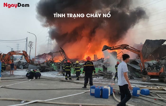 Tình trạng cháy nổ cần bảo trì PCCC tại Hòa Bình