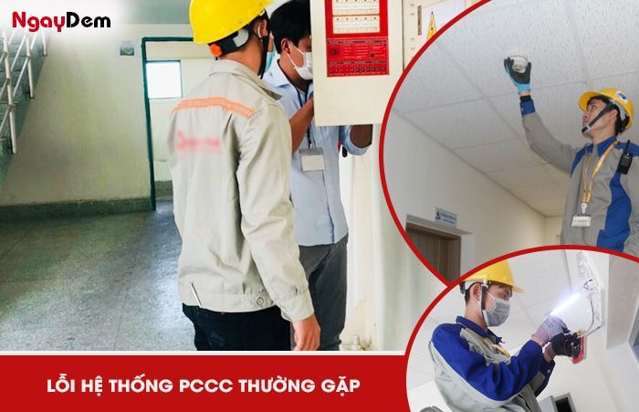 Lỗi hệ thống PCCC cần thực hiện bảo trì PCCC định kỳ