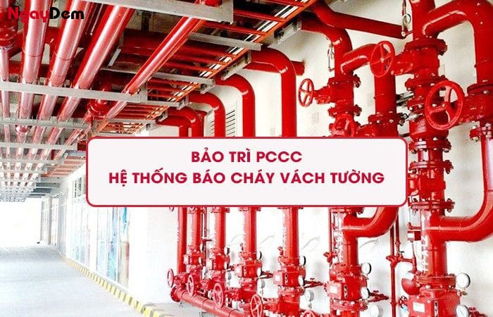 Quy trình thực hiện bảo trì PCCC tại Hưng Yên cho hệ thống vách tường