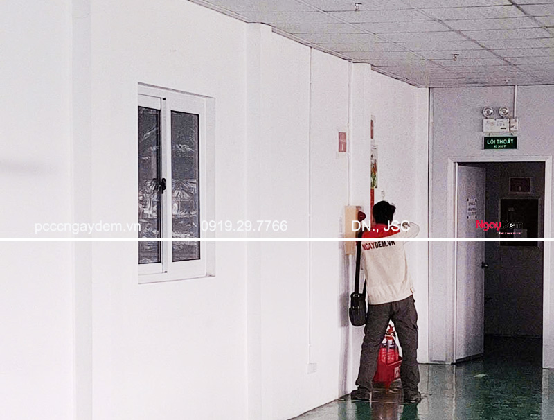 Kiểm tra đèn và còi báo cháy, khắc phục lỗi Kiểm tra đèn và còi báo cháy, khắc phục lỗi