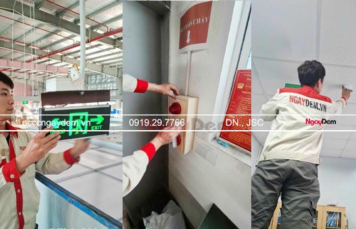 Tiến hành thực hiện lắp đặt và bảo dưỡng PCCC Tiến hành thực hiện lắp đặt và bảo dưỡng PCCC