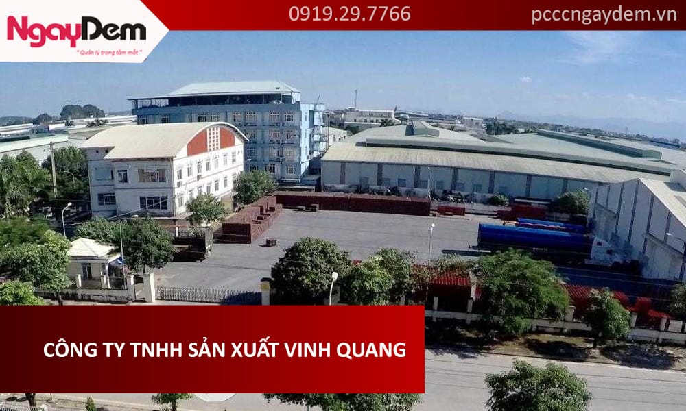 Dự án bảo dưỡng hệ thống PCCC CÔNG TY TNHH SẢN XUẤT VINH QUANG