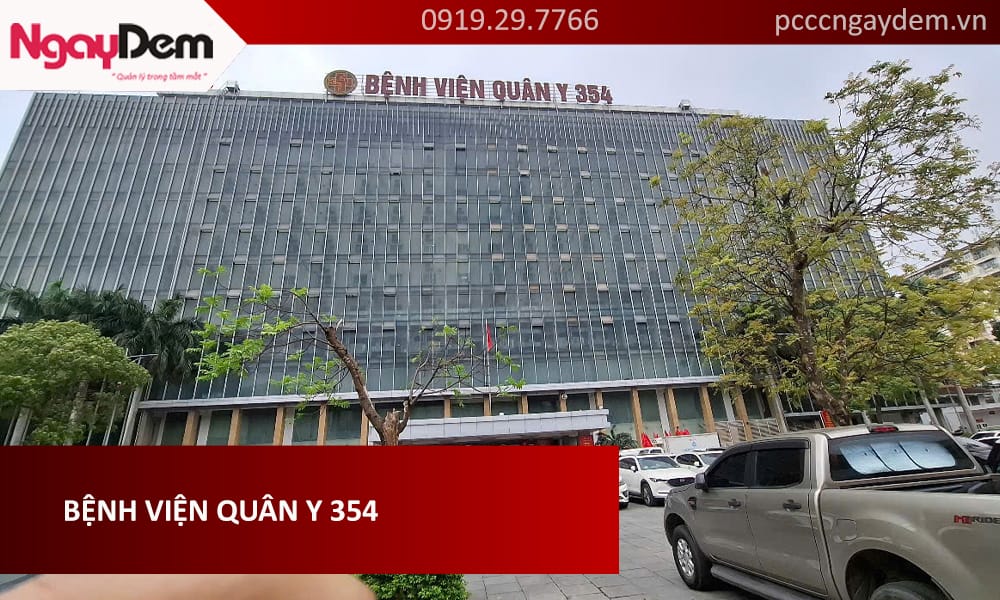 Hoàn thiện lắp đặt thiết bị và bảo dưỡng PCCC cho Bệnh viện Quân y 354