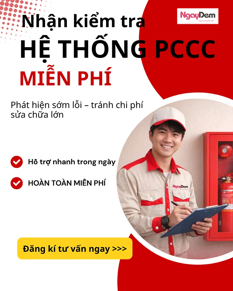 Liên hệ ngay PCCC Ngày Đêm