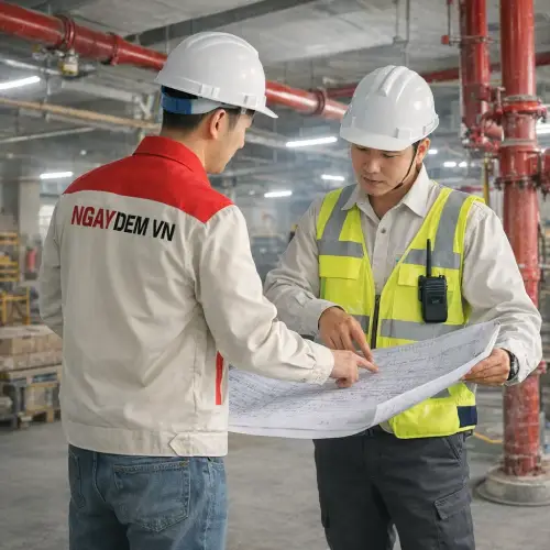 Ngaydem nghiệm thu và bàn giao dự án pccc