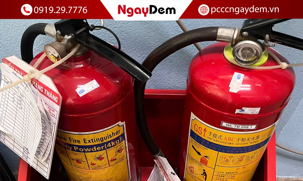 Bảo dưỡng – bảo trì bình chữa cháy chuẩn kiểm định, giá tốt