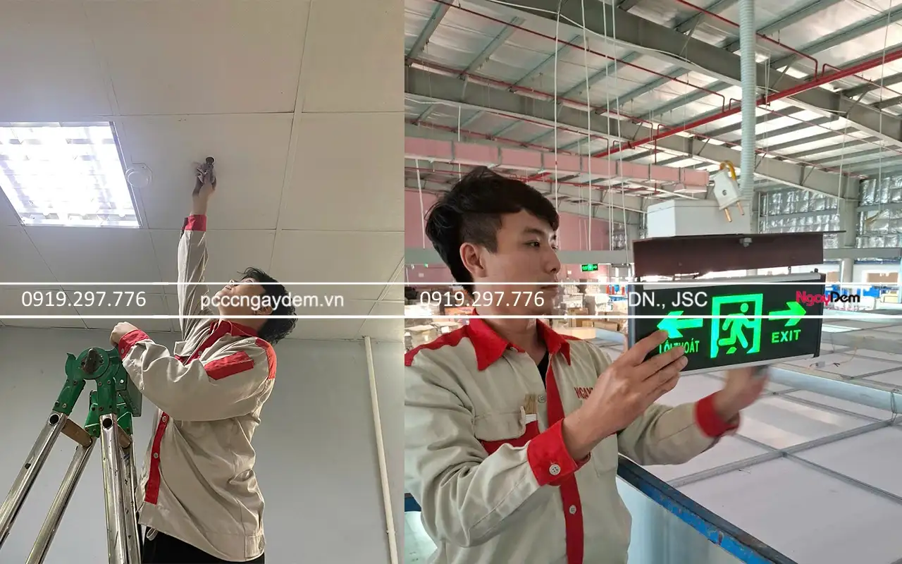 Hoàn thiện bảo dưỡng hệ thống báo cháy tại Công ty In Tài Chính