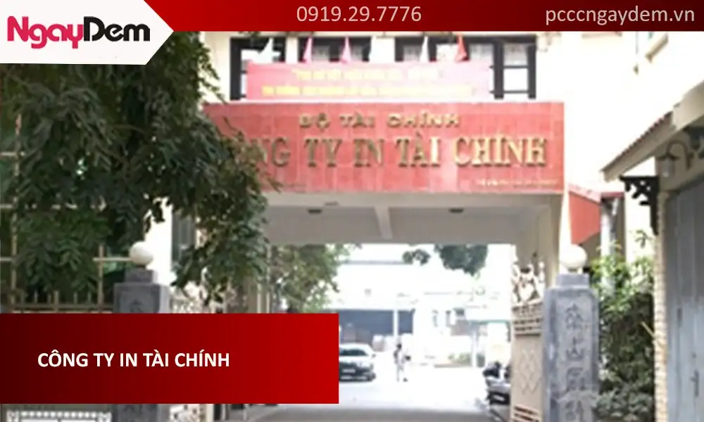 Hoàn thiện bảo dưỡng hệ thống báo cháy tại Công ty In Tài Chính