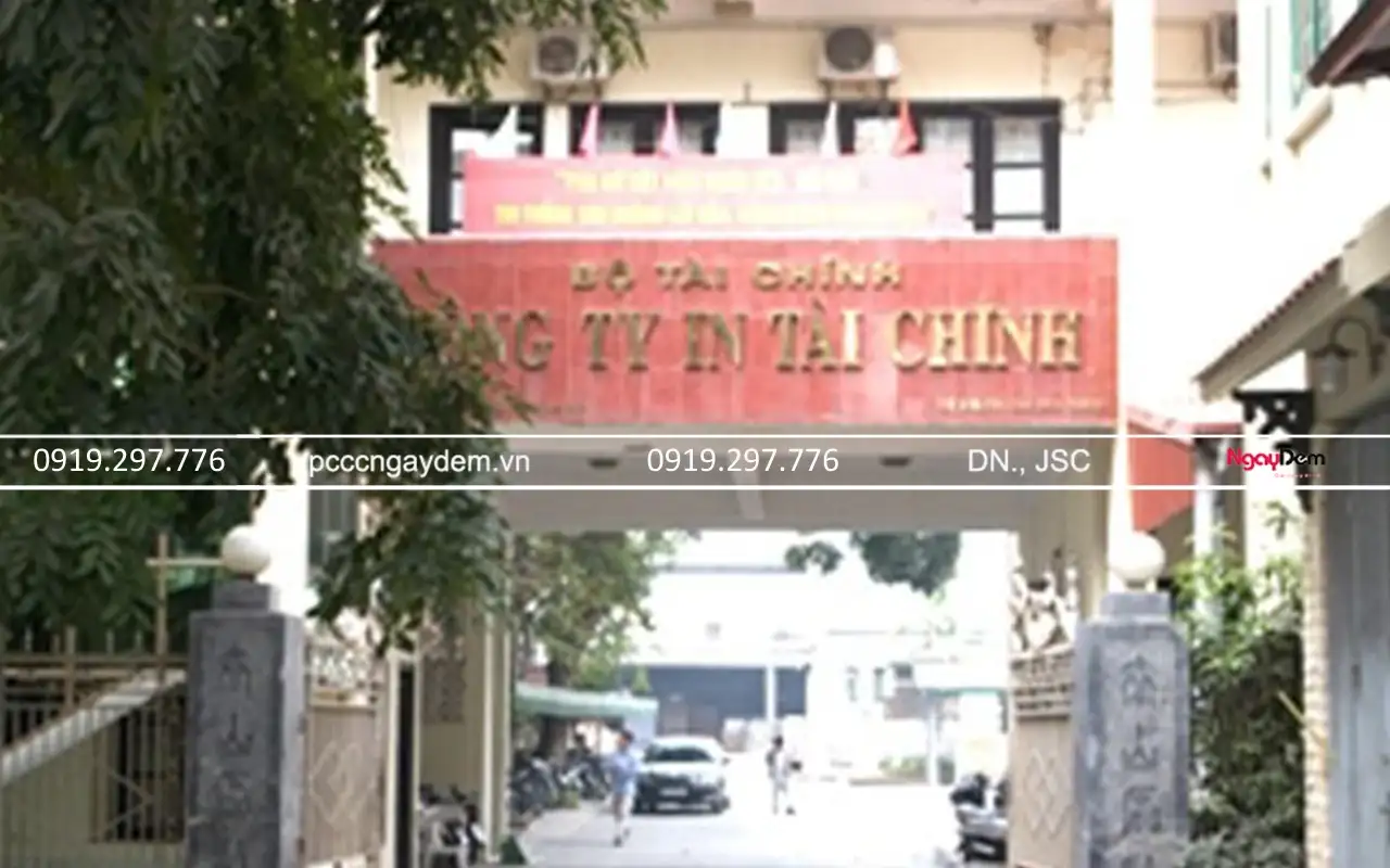 Hoàn thiện bảo dưỡng hệ thống báo cháy tại Công ty In Tài Chính